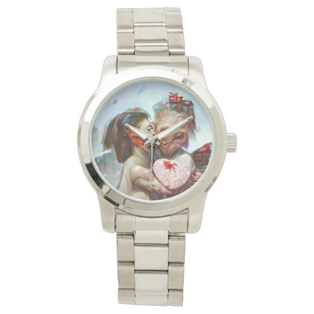 Montre Romance Alien lunatique (devant)