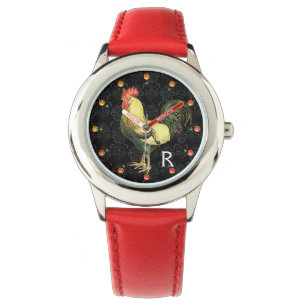 Montre ROOSTER Black White Damask