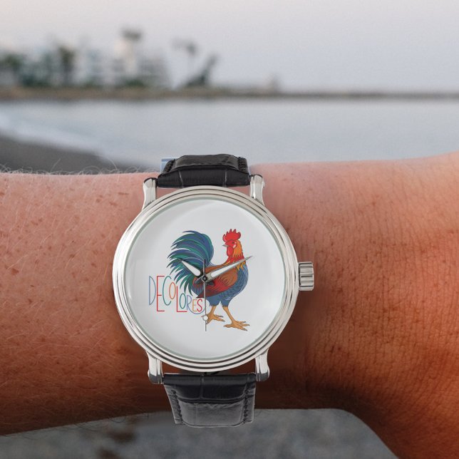 Montre Rooster coloré DeColores Cursillo (Créateur téléchargé)