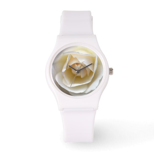 Montre Rose blanche (Recto)