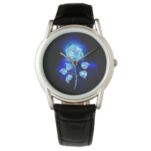 Montre Rose bleu brûlant