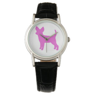 Montre rose de chiwawa