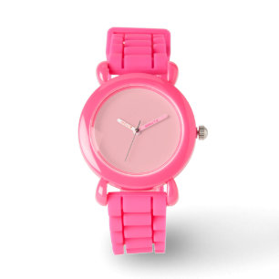 Montre Rose de cristal couleur printemps été