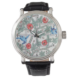 Montre Rose d'Escalades & Petit Oiseau, William Morris