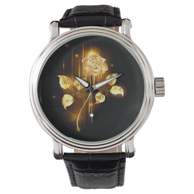 Montre Rose d'or ( rose dorée ) (devant)
