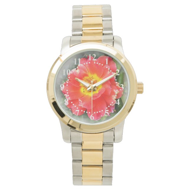 Montre Rose en automne (devant)