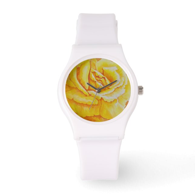 Montre Rose jaune (Recto)
