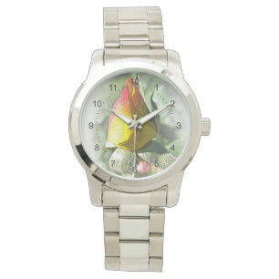 Montre rose jaune