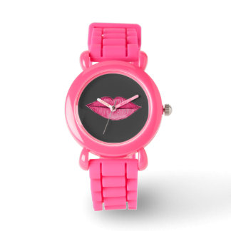 Montre Rose magenta - Design 1