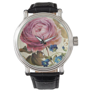 Montre Rose rose en pleine floraison