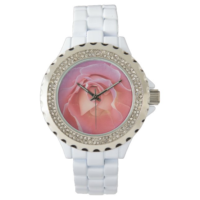 Montre Rose rose lustre (devant)