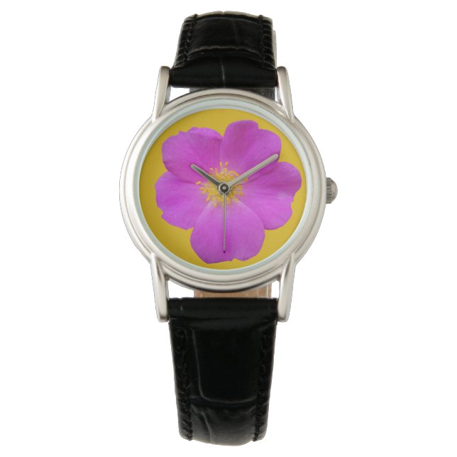 Montre Rose sauvage 2 (devant)
