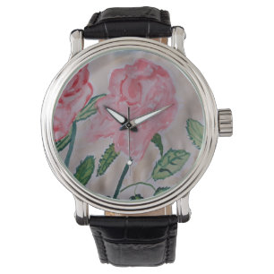 Montre Roses d'été Abstraits