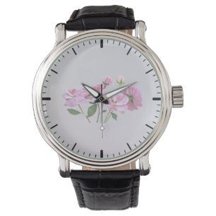 Montre Roses minuscules roses