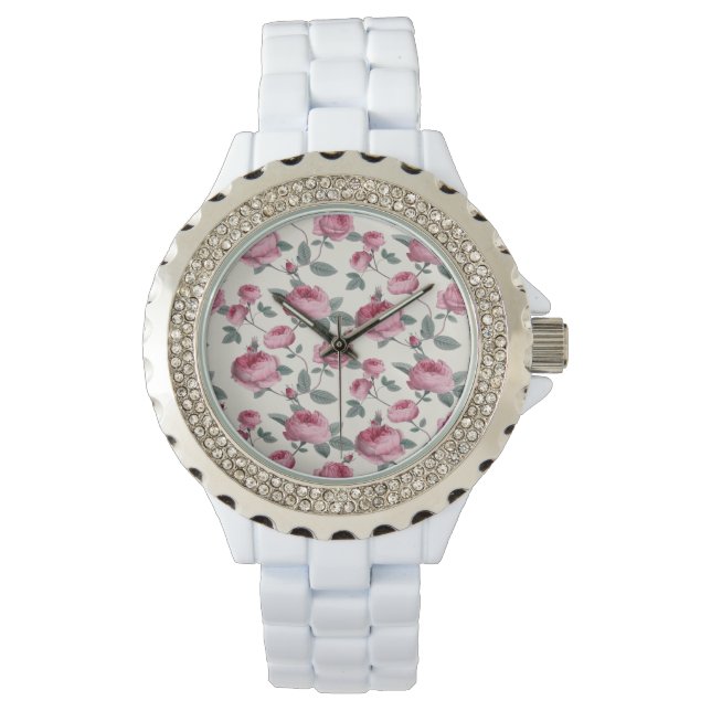 Montre Roses roses (devant)