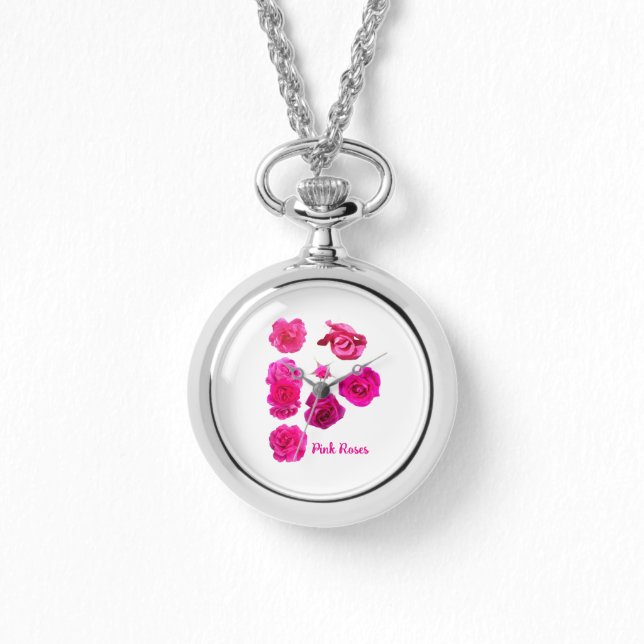Montre Roses roses  (Recto)