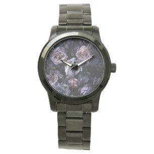 Montre Roses roses roses foncées et moody