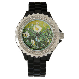 Montre Roses sauvages, célèbre peinture de Van Gogh