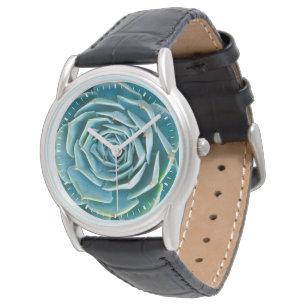 Montre Rosette d'Echeveria, Jardin Secret de Marrakech