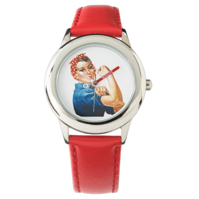 Montre Rosie the Riveter (devant)