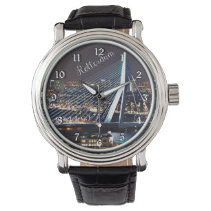 Montre Rotterdam la nuit