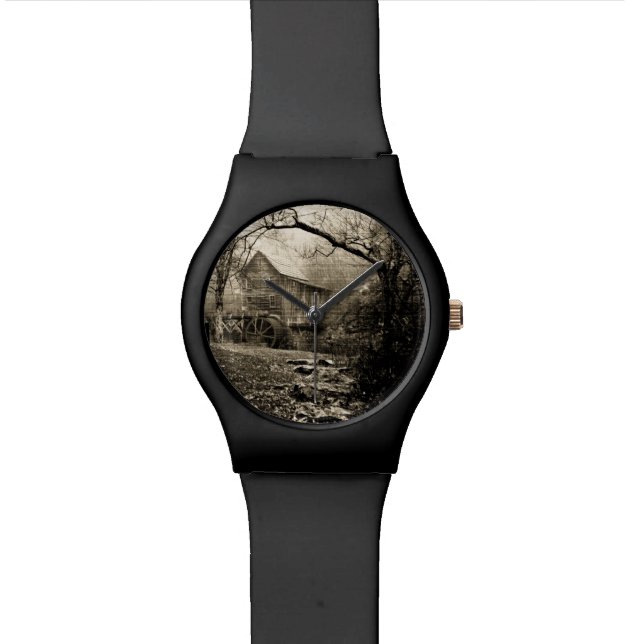 Montre Roue hydraulique vintage (Fermer)