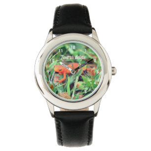 Montre Rouge Eft Orange Salamander Nature 1