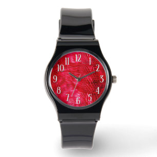 Montre Rouge Faux