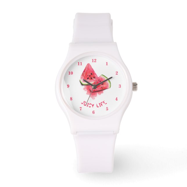 Montre Rouge Sweet Juicy Watermelon Pièces Watch (Recto)