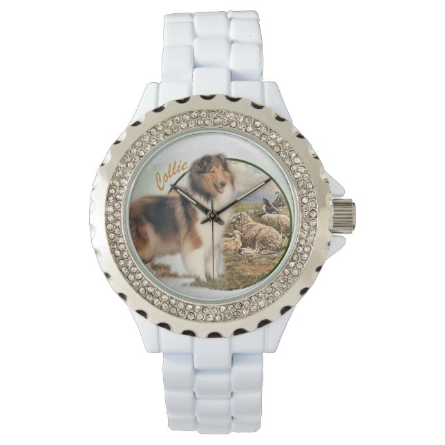 Montre Rough Collie Keeper of the Sheep (devant)