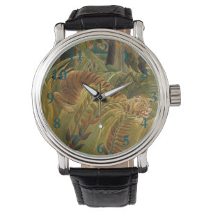 Montre Rousseau Jungle Tropical Tiger Art