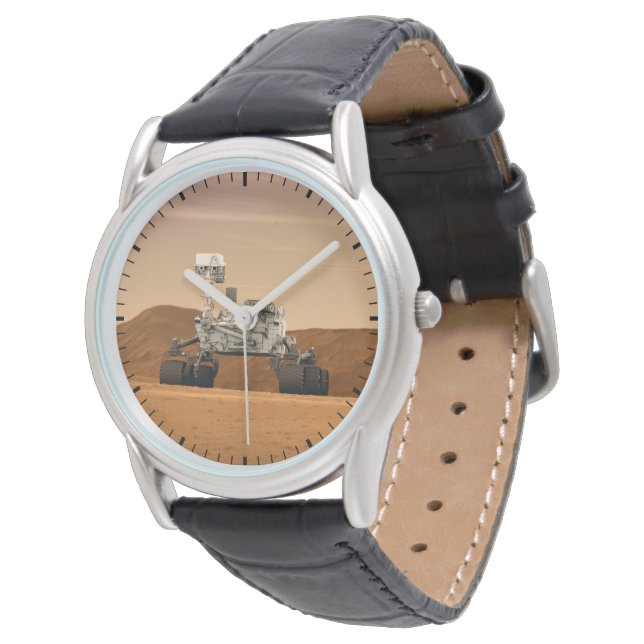 Montre Rover Curiosity Du Laboratoire Scientifique Mars.  (Incliné)