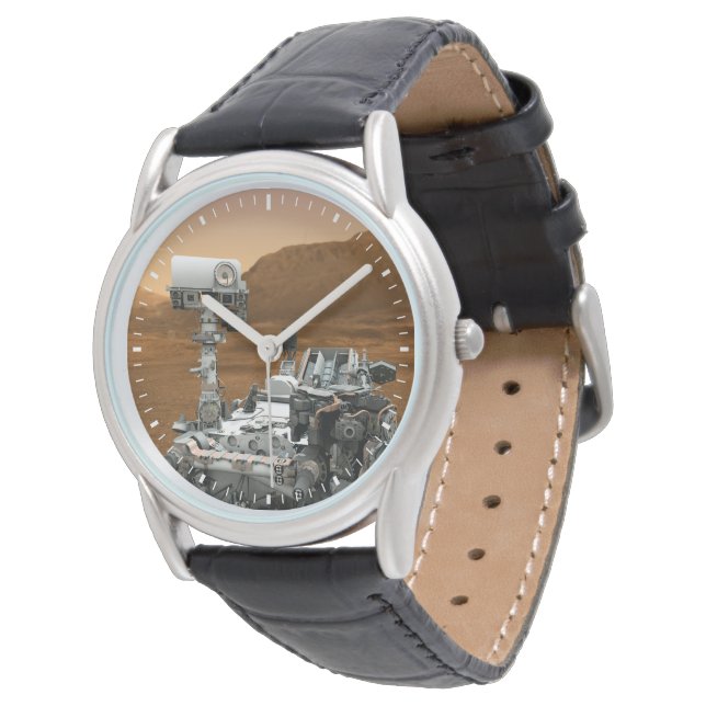Montre Rover Curiosity Du Laboratoire Scientifique Mars.  (Incliné)