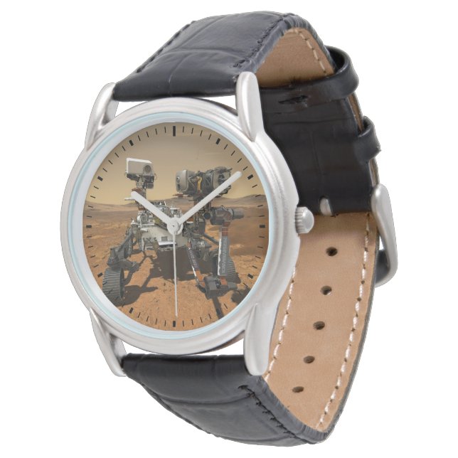 Montre Rover De La Persévérance Qui Fonctionne Sur La Sur (Incliné)