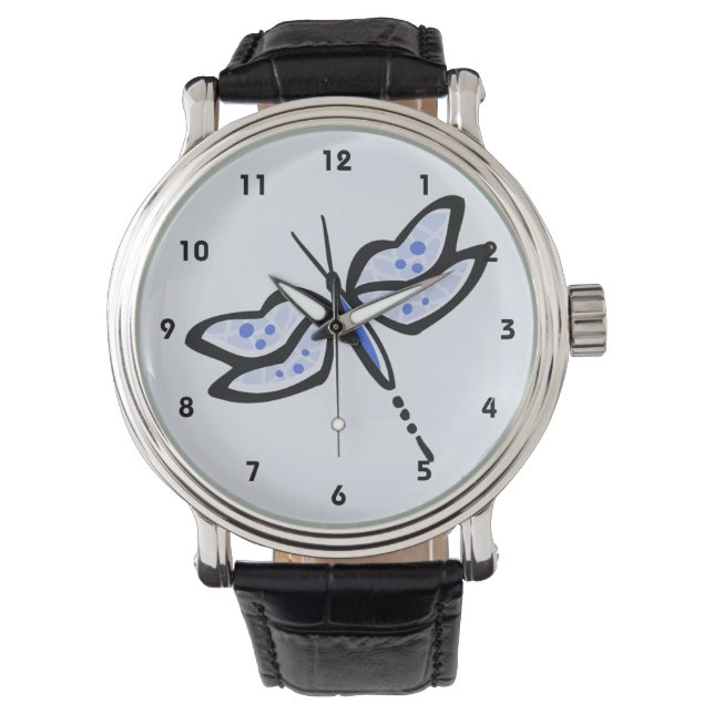 Montre Royal Blue Dragonfly (devant)