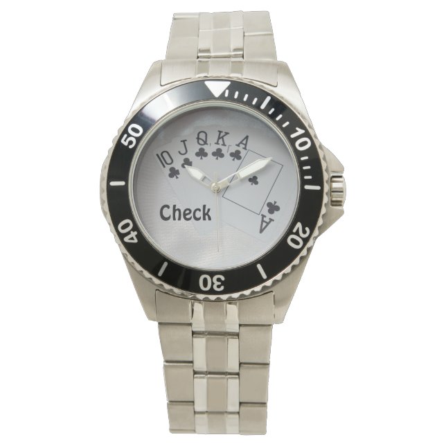 Montre Royal Club Flush, Check, (devant)
