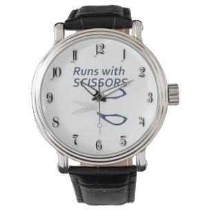 Montre Runs avec scissors