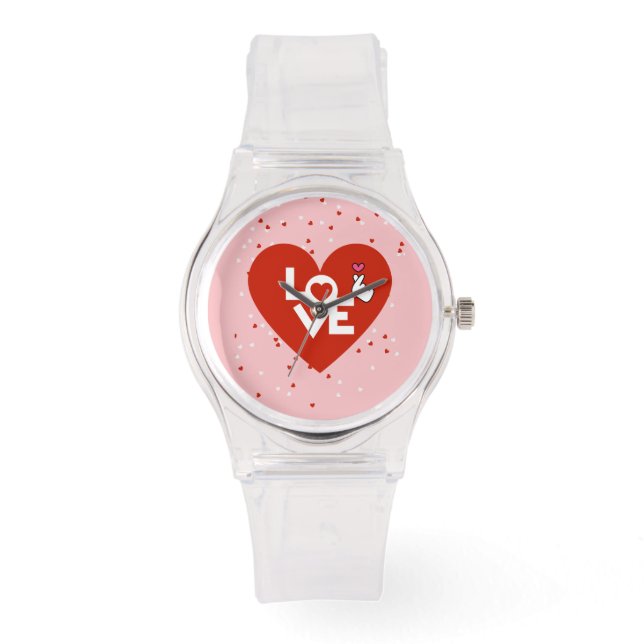 Montre Rustique Valentine's Day Love Classic Women Watch (Recto)