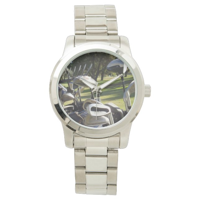 Montre Sac De Clubs De Golf, Vérifier, (devant)