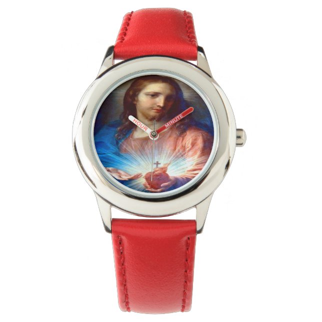 Montre Sacré Coeur de Jésus (devant)