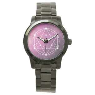 Montre SACRÉ cube du métatron de géométrie