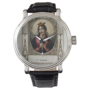 Montre Saint Adélaïde. Lithographie colorée.