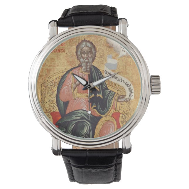 Montre Saint André l'apôtre Icône orthodoxe (devant)