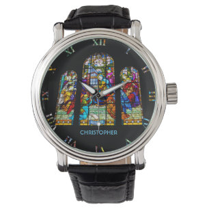 Montre Saint-Cécilia Jouant De L'Ogane Imitation De Verr