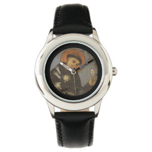 Montre Saint Francis avec les lis blancs