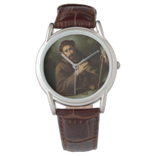 Montre Saint François dans la prière (foi chrétienne)
