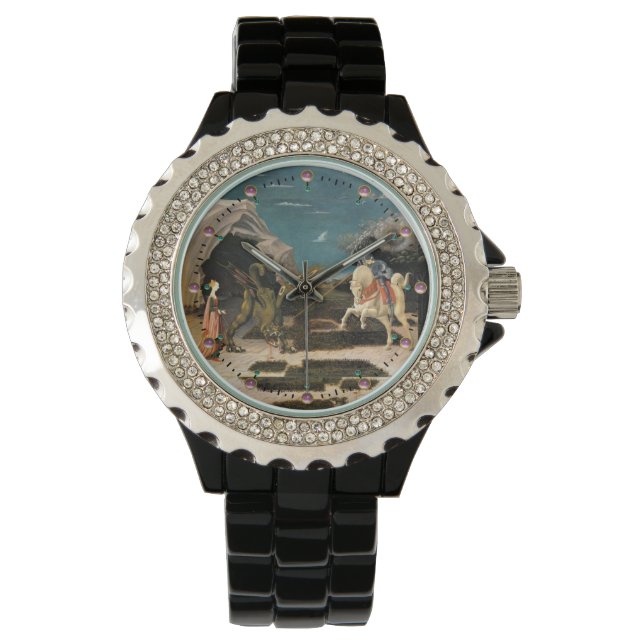 MONTRE SAINT GEORGE, DRAGON ET PRINCESS (devant)