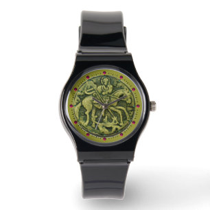 MONTRE SAINT GEORGE ET DRAGON MEDALLION