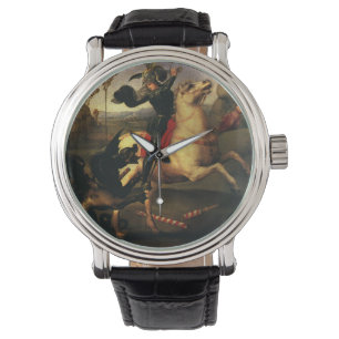 Montre Saint Georges combattant le Dragon de Raphaël Sanz