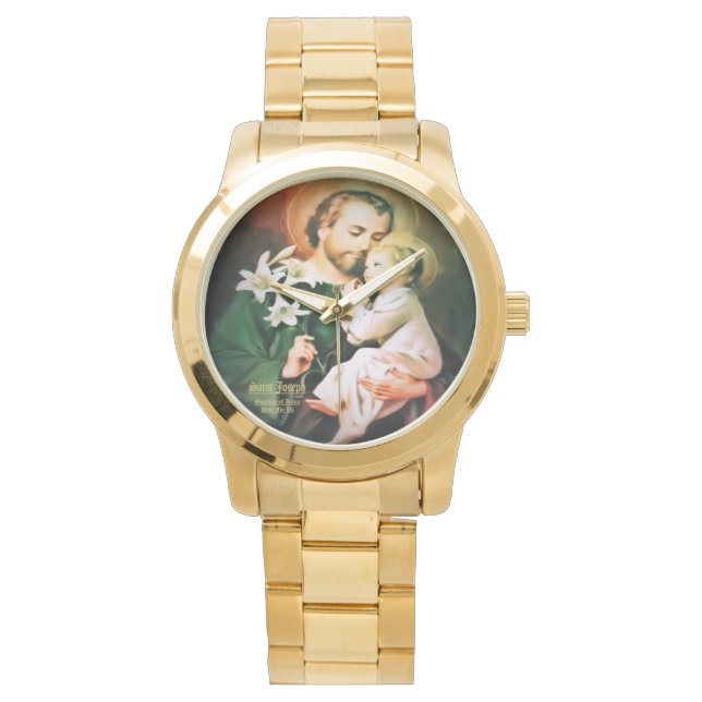 Montre Saint Joseph, Gardien de Jésus (devant)